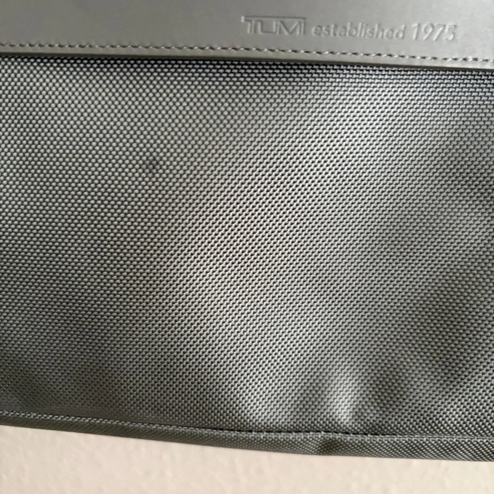 Tumi Gray Crissy Business Laptop Tote Bag